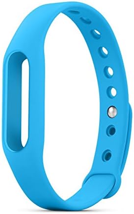Mi Band ,Replacement Wrist Band with Clasp for Miband Bracelet-(Wristband only)(blue)