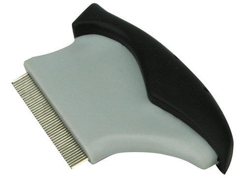 JW Pet Company GripSoft Flea Comb, Dog Comb, Small