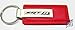 Chrysler Jeep Dodge SRT8 Red Leather Key Chain, Official Licensed