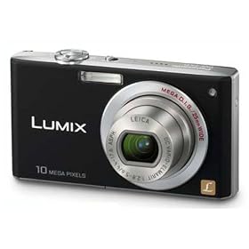 Panasonic DMCFX35 Digital Camera - Black (10.1MP, 4x Optical Zoom) 2.5'' LCD