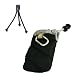 Carrying Pouch (black) and flexible Mini Tripod Combo for KODAK Zx1 / Zi6 / Zi8 Pocket Video Camcorder