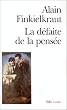 La d�faite de la pens�e