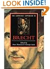 The Cambridge Companion to Brecht (Cambridge Companions to Literature)