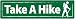 Take a Hike Bumper Magnet Take a Hike Bumper Magnet