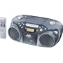 JVC RCEX26B Portable AM / FM / CD / Cassette Boombox (Black)