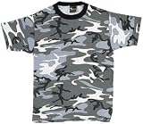 Camouflage T-Shirt, City Gray, Small
