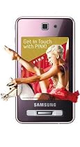 Samsung SGH-F480 (Touchscreen, 5MP Kamera, UMTS/HSDPA) coral pink Rockstar Edition feat. P!NK Smartphone ohne Vertrag, ohne Branding, kein Simlock
