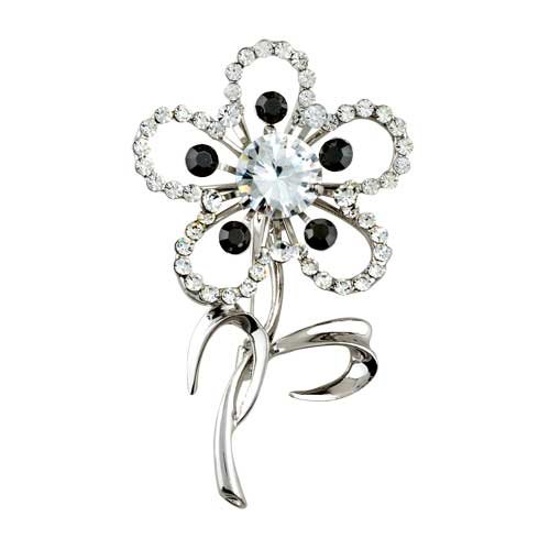 Swarovski Crystal Vintage Flower Brooch Gifts