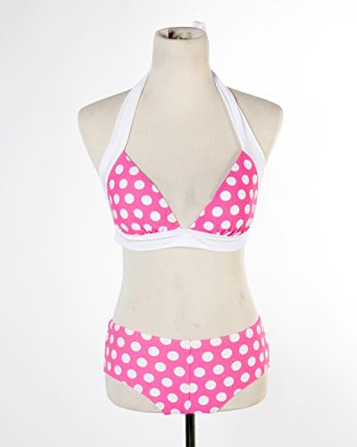 Girl Howdy Esther Williams Boy Short Polka Dot Bikini (4)