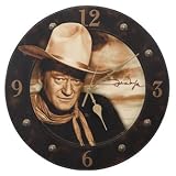 John Wayne Wooden Wall Clock **