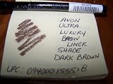 AVON ULTRA LUXURY BROW LINER IN SHADE DARK BROWN