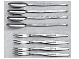 Norpro Stainless Steel Seafood Forks and Spoons 8-pc.
