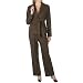 Apparel : Larry Levine 2pc Belted Pantsuit