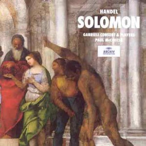 CD-Charts  Search : Handel: Solomon /Scholl · Dam-Jensen · Hagley · Bickley · Gritton · Agnew · Harvey · Gabrieli Consort & Players · McCreesh