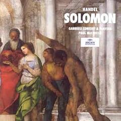 Handel: Solomon /Scholl � Dam-Jensen � Hagley � Bickley � Gritton � Agnew � Harvey � Gabrieli Consort & Players � McCreesh