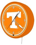 20 inch Neon Wall Clock NCAA Team - Tennessee - NCAA Team