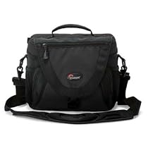 Lowepro Nova 3 AW Camera Bag (Black) For The Panasonic Lumix DMC LX3, L10, GH1, G1, FZ28, FZ18, FZ30, FZ20, FZ50, FZ10, FZ8, FZ7 Digital Cameras