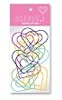 Heart Paper Clips - Double Pack of 40