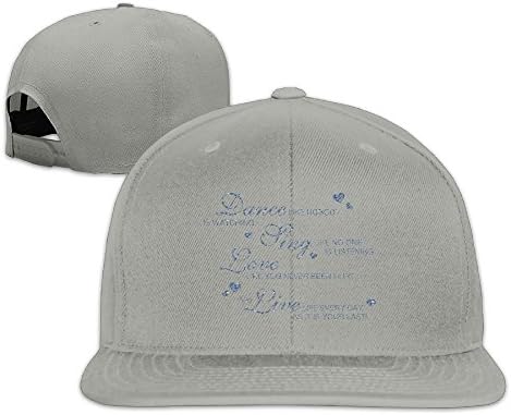 Dance Like Nobody Casual Flat Bill Athletic Cool Hat