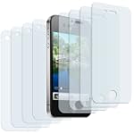 mumbi 8 x Displayschutzfolie iPhone 4...