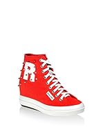 RUCO LINE Zapatillas de cuña (Naranja)