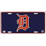 Detroit Tigers MLB Embossed Metal Novelty License Plate Tag Sign 676