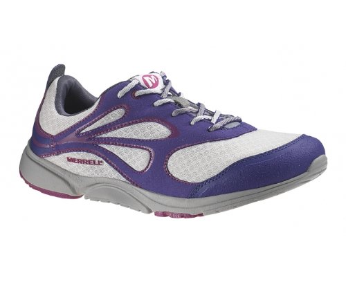 MERRELL Bare Access Damen Laufschuhe, Purple/Grau, 42