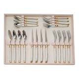 Laguiole boxed 20 piece cutlery set in wood gift box