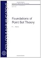 Foundations of point set theory, (American mathematical society. Colloquium publications, vol. XIII)