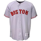 Boston Red Sox Road Grey MLB Replica Jersey