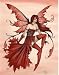 Red Amy Brown Faery Print 8.5x11 Fairy