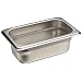 Carlisle 608192 Stainless Steel Heavy Gauge DuraPan One-Ninth Size Pan (Case of 6)