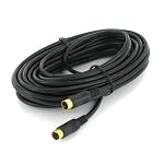 25' ft S-Video/SVideo/SVHS Cable 4-pin Male to Male (Free Shipping)