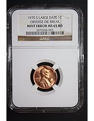 From Amazon.com. Click for details:
 Coins: 1970 S Lincoln Cent Large Date Atheist Cud Large Die Break Mint Error NGC MS65 Red Cent MS-65 NGC Coins: 1970 S Lincoln Cent Large Date Atheist Cud Large Die Break Mint Error NGC MS65 Red Cent MS-65 NGC