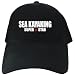 SUPER STAR Sea Kayaking Black Baseball Cap Unisex