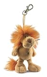 Nici. Lion 12cm Bean bag with snap hook.