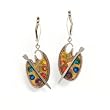 Painter's Palette Earrings from the Artazia Collection #838 GE