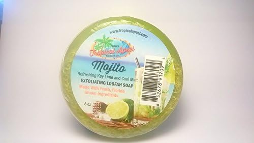 Exfoliating Loofah Soap - Tropical Mojito Scent