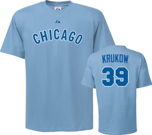 Andre Dawson T-Shirt: Chicago Cubs #8 Coastal Blue Cooperstown T-Shirt