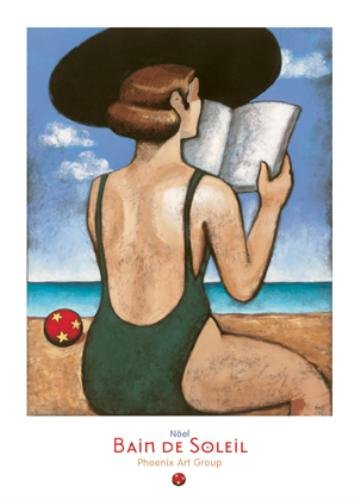 Noel Bain de Soleil Size 28x22 by Noel . Size 18.58 inches width by 21.72 inches height. High Quality Art Poster Print