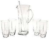 Godinger 6-Piece Contempo Beverage Set, Service for 4