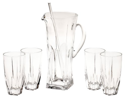 Godinger 6-Piece Contempo Beverage Set, Service for 4