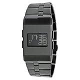 Kenneth Cole New York Men's KC3982 Digi-Tech Digital Roller-Ball Black Ceramic Bracelet Watch