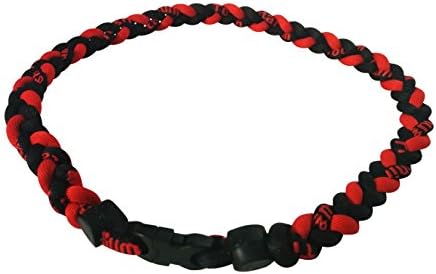 20" Titanium Tornado Necklace - Triple Rope Sports Necklace. Tough Enough to be Worn on the Field & Stylish Enough to be Worn Off of It. Perfect for Athletes and Fans of Baseball, Softball, Golf, Football, Basketball, Hockey or Soccer. 100% Satisfaction Hassle-Free Money-Back Guarantee.