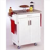 Home Styles 9001-0022 Small Cabinet Kitchen Cart