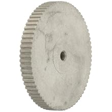Martin D-1 and D-2 Type Timing Pulley, 1/5" Pitch, Extra Light, 1/4 And 3/8" Wide Belts, 0.3125" Bore, Flangeless