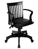 Deluxe Bankers Chair with Vinyl Padded Seat By Office Star