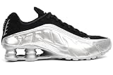 NIKE SHOX R4 MENS 104265-024 (11.5, METALLIC SILVER / METALLIC SILVER - BLACK - WHITE)