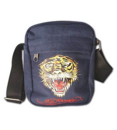 Ed Hardy Unlimited Citybag Tiger Blau (8500.0006)