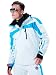 NEBULUS SKIJACKE ROCKET, Herren, wei&szlig;/blau, 10.000 mmLIFE-STYLE:original Nebulus Skijacke aus der nagelneuen 2011/2012er Winterkollektion. Ein absolutes 'MUST HAVE'. Stylisch designd mit allen Funktionen und Ausstattungen, die eine High-Tech Skijacke braucht. NEBULUS Skijacken zeichnen sich durch kleine Details und Feinheiten aus, genau so wie durch ihre individuellen Farbgebungen. Wasserdichte Rei&szlig;verschl&uuml;sse, Skipass-Tasche, Schneef&auml;nge, W&auml;rmeisolierungen, viele Einstell- und Verstellm&ouml;glichkeiten machen die NEBULUS Skijacken zum idealen Begleiter.AUSSTATTUNGSDETAILS:Die Nebulus Skijacke ist mit 10.000 mm Wassers&auml;ule kombiniert mit einer 10.000 mm  Atmungsaktivit&auml;t perfekt ausgestattet.Schneefang - verhindert das Eindringen von Schnee unter den Schneeanzug Temperaturregulierend - verhindert ein &Uuml;berhitzen und h&auml;lt den K&ouml;rper angenehm warmSchneefest  - verhindert das Eindringen von Schnee bzw. Schneen&auml;sse W&auml;rmeisolierend - wirkt einer Ausk&uuml;hlung durch eine erh&ouml;hte W&auml;rmed&auml;mmung entgegenAtmungsaktiv - unterst&uuml;tzt das schnelle Entweichen von Wasserdampf (Schwei&szlig;) High-Tech Material - 10000 mm Atmungsaktivit&auml;t und 10000 mm Wassers&auml;uleVersiegelte N&auml;hte - die Wasserfestigkeit bei Stichl&ouml;chern und Kanten Teflon beschichtet - fleckenabweisend auf Wasser- und &Ouml;lbasisWasserdicht - verhindert das Eindringen von Wasser und N&auml;sse (Wassers&auml;ule: 10.000 mm)um alle Ausstattungsdetails zu sehen bitte auch das Bild mit den Symbolen beachten